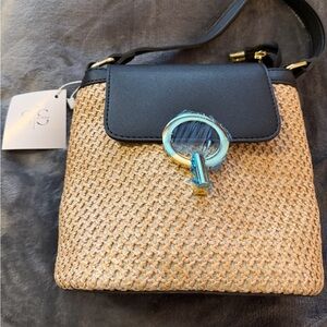 Stylish Black and Tan Women's Bag